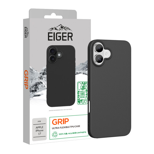 Eiger Grip Case GRS for Apple iPhone 17 in Black