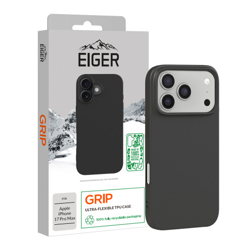 Eiger Grip Case GRS for Apple iPhone 17 Pro Max in Black