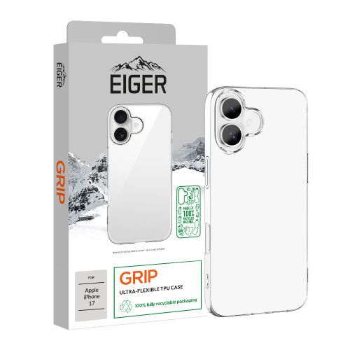 Eiger Grip Case GRS for Apple iPhone 17 in Clear