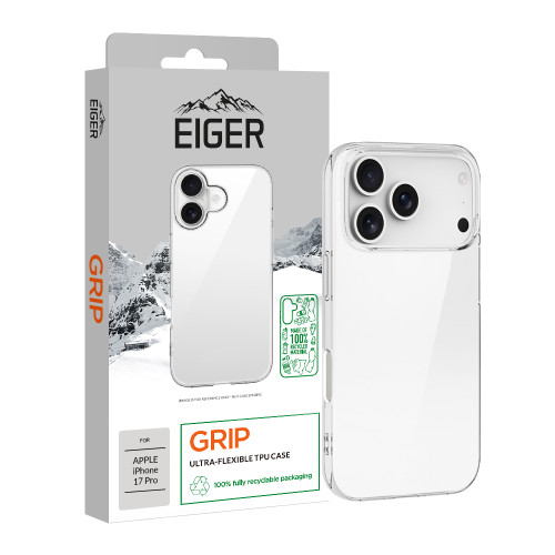 Eiger Grip Case GRS for Apple iPhone 17 Pro in Clear