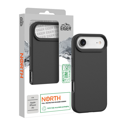 Eiger North Case GRS for Apple iPhone Air in Black