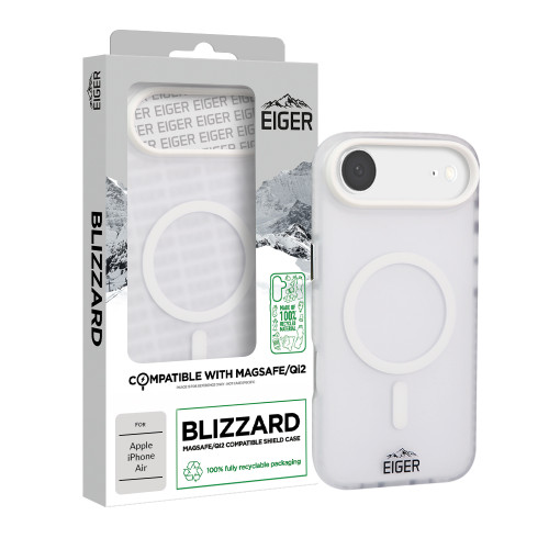 Eiger Blizzard Magsafe Case GRS for Apple iPhone Air in White