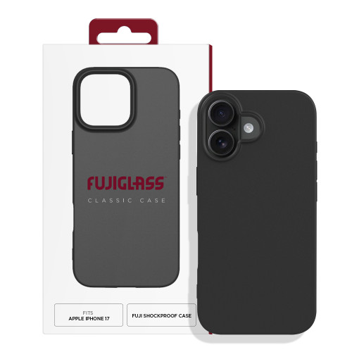 Fujiglass Classic Case for Apple iPhone 17 in Black