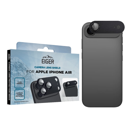 Eiger Mountain Glass LENS SHIELD for Apple iPhone Air Black