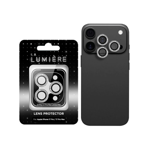 La Lumiere Diamond Lens Protector for Apple iPhone 17 Pro/ 17 Pro Max in Silver