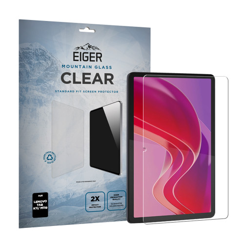 Eiger Mountain Glass CLEAR Tablet Screen Protector GRS for Lenovo Tab K11/ M11