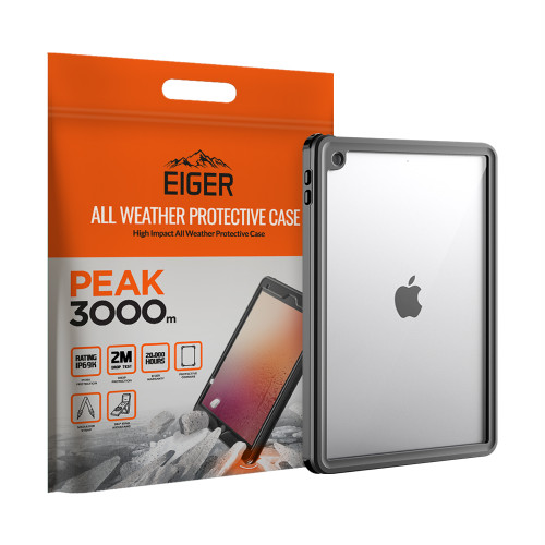 Eiger Peak 3000m Case for Apple iPad 10.2 (2019),(2020) & (2021) in Black