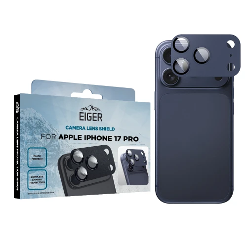 Eiger Mountain Glass LENS SHIELD for Apple iPhone 17 Pro in Deep Blue