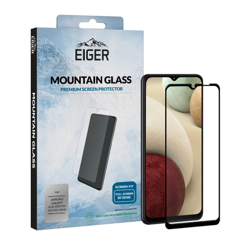 Eiger Mountain Glass 3D Screen Protector for Samsung Galaxy A32 5G/A13 5G/A04s/A04
