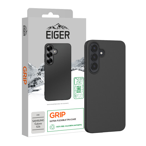 Eiger Grip Case GRS for Samsung Galaxy S26 in Black