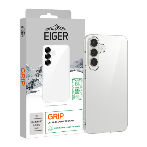 Eiger Grip Case GRS for Samsung Galaxy S26 in Clear