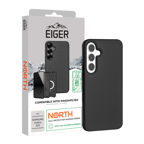 Eiger North Magsafe Case GRS for Samsung Galaxy S26 in Black