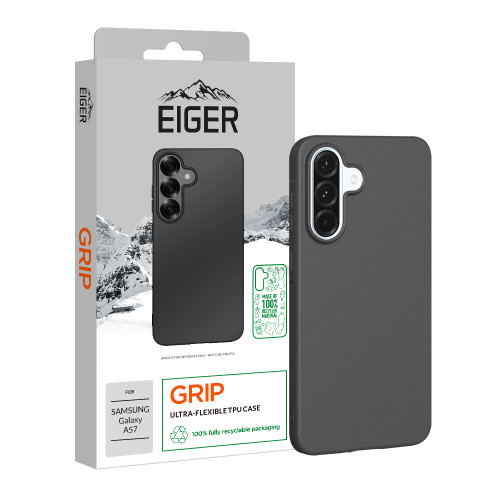 Eiger Grip Case GRS for Samsung Galaxy A57 in Black