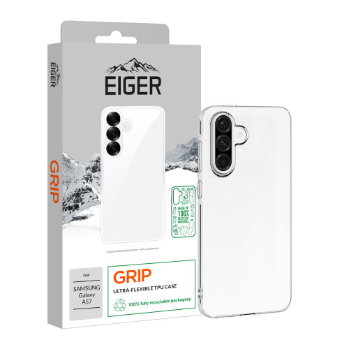 Eiger Grip Case GRS for Samsung Galaxy A57 in Clear