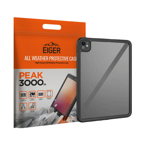 Eiger Peak 3000m Case for iPad Pro 11 (2025)/(2024) in Black