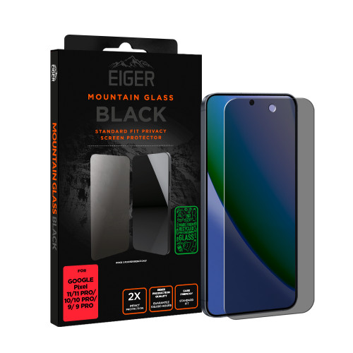 Eiger Mountain in Black Privacy GRS for Google Pixel 11/ 11 Pro/ 10/ 10 Pro/ 9/ 9 Pro