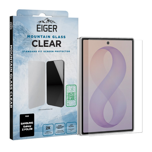 Eiger Mountain Glass CLEAR GRS for Samsung Galaxy Z Fold8
