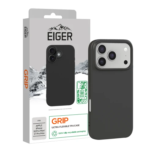 Eiger Grip Case GRS for Apple iPhone 18 Pro Max/ 17 Pro Max in Black