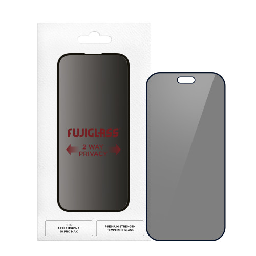 Fujiglass Screen Protector Privacy Full Screen for Apple iPhone 18 Pro Max