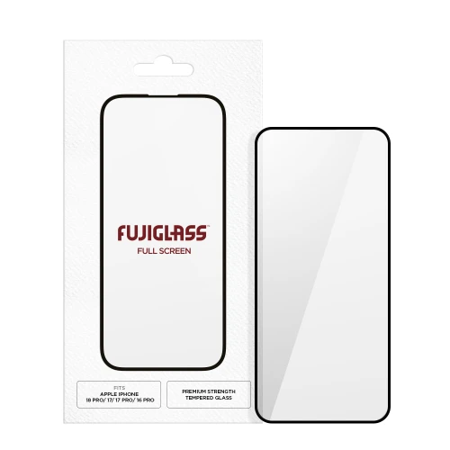 Fujiglass Screen Protector Full Screen for Apple iPhone 18 Pro/ 17/ 17 Pro/ 16 Pro