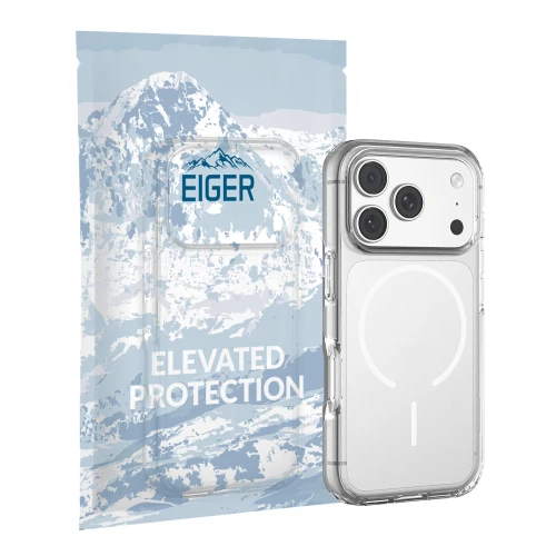 Eiger Glacier MAX Magsafe Case GRS for Apple iPhone 18 Pro/ 17 Pro in Clear