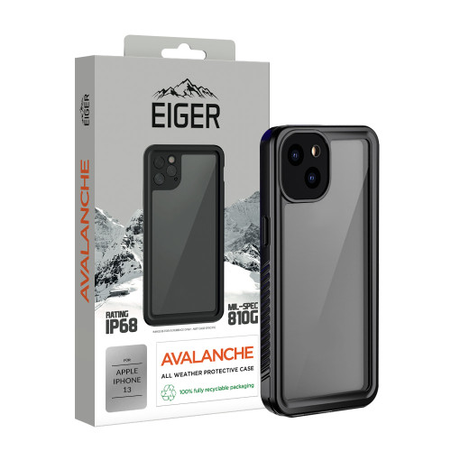 Eiger Avalanche Case for Apple iPhone 13 in Black