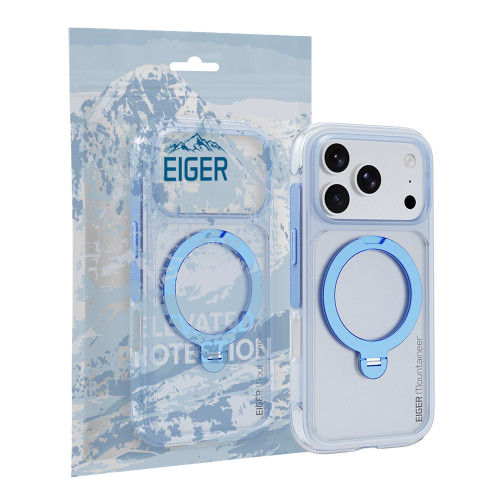 Eiger Mountaineer Magsafe Case GRS for Apple iPhone 18 Pro Max/ 17 Pro Max in Ice Blue