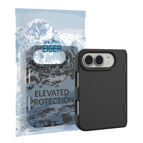 Eiger North Magsafe Stand Case GRS for Apple iPhone Duo in Black
