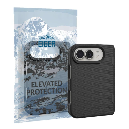 Eiger North Magsafe Stand Case GRS for Apple iPhone Duo in Black