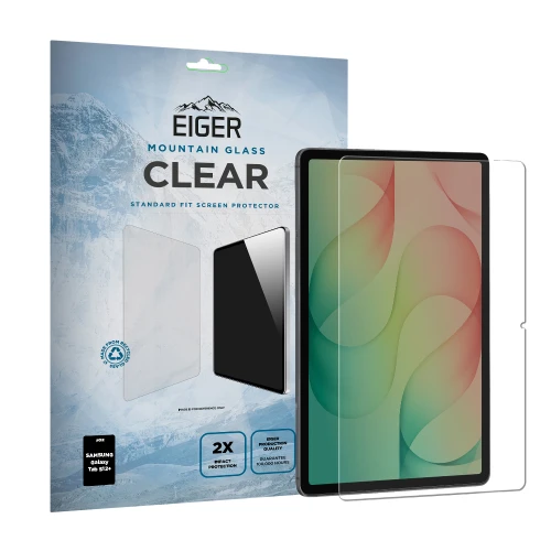 Eiger Mountain Glass CLEAR Tablet Screen Protector GRS for Samsung Galaxy Tab S12+