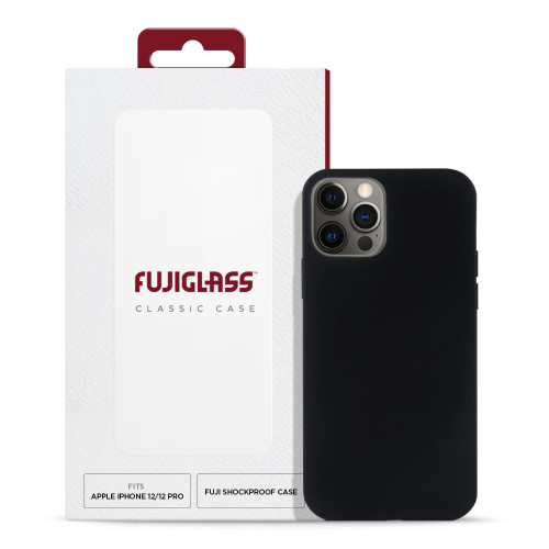 Fujiglass Classic Case for Apple iPhone 12/12 Pro in Black
