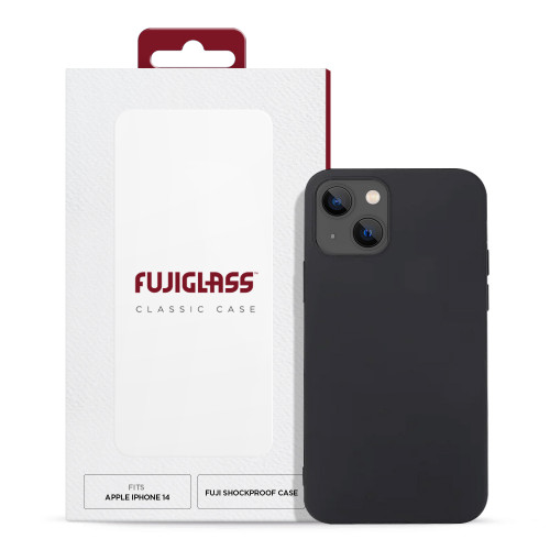 Fujiglass Classic Case for Apple iPhone 14 in Black