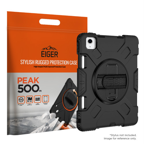 Eiger Peak 500m for Apple iPad 11 (11th Gen)/ 10.9 (10th Gen) in Black