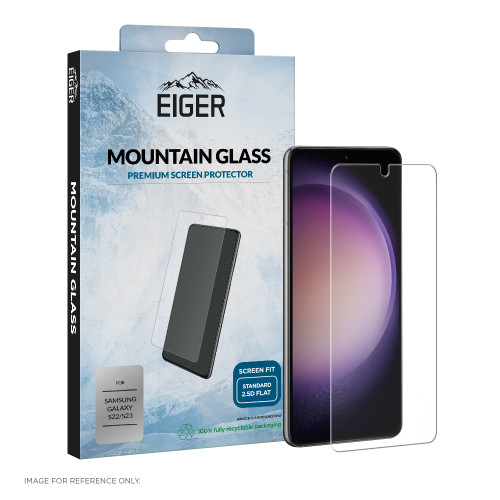 F00366603_@-1.jpg Eiger Mountain Glass Screen Protector 2.5D for Samsung Galaxy S22 / S23