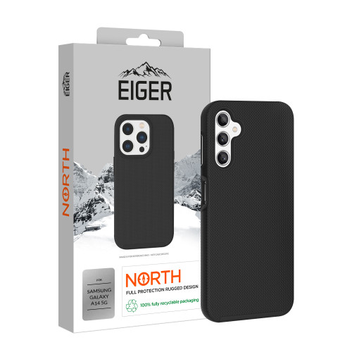 Eiger North Case for Samsung Galaxy A14 4G / A14 5G in Black