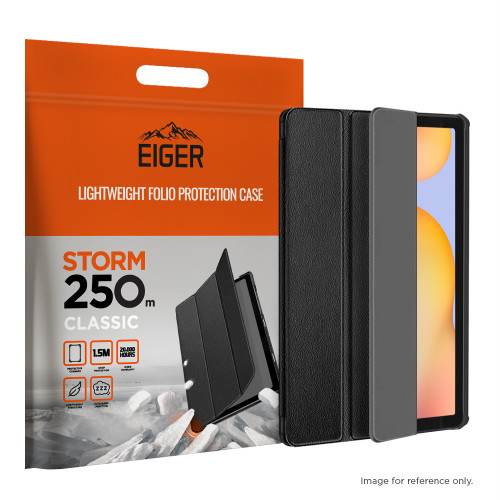 Eiger Storm 250m Classic Samsung Tab S6 Lite (2024)/(2022) Black