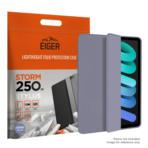 Eiger Storm 250m Stylus for Apple iPad Mini 7/ Mini 6 in Lavender