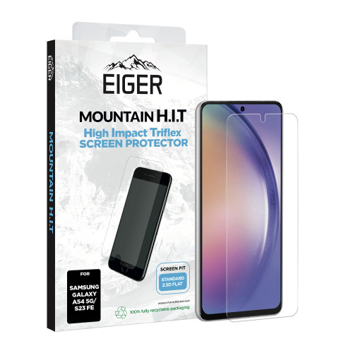 Eiger Mountain H.I.T Screen Protector (1 Pack) for Samsung Galaxy A54 5G / S23 FE