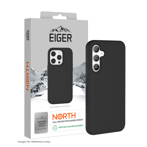 Eiger North Case for Samsung Galaxy A34 5G in Black