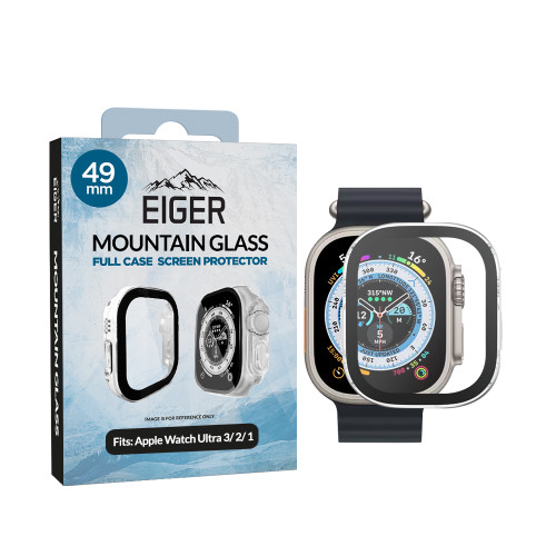 Eiger Mountain Glass Full Case for Apple Watch Ultra 3/ 2/ 1 49mm