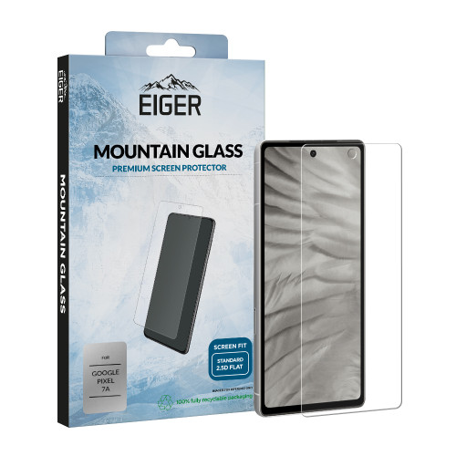 Eiger Mountain Glass Screen Protector 2.5D for Google Pixel 7a