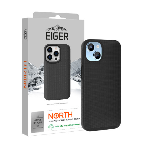 Eiger North Case for Apple iPhone 15 in Black