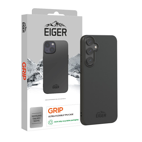 Eiger Grip Case for Samsung Galaxy S23 FE in Black
