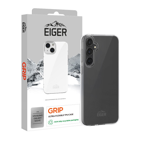 Eiger Grip Case for Samsung Galaxy S23 FE in Clear