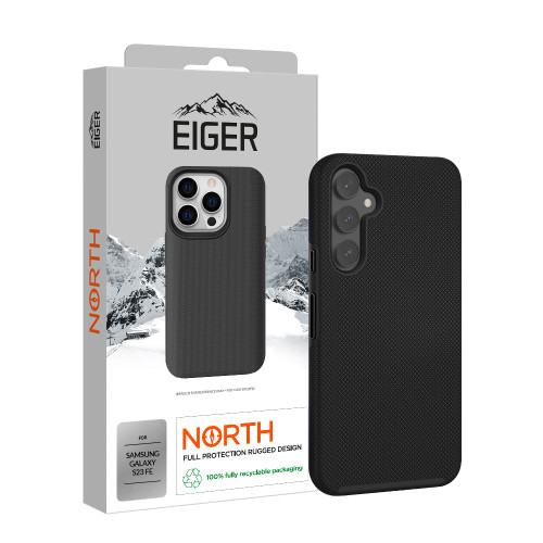 Eiger North Case for Samsung S23 FE in Black