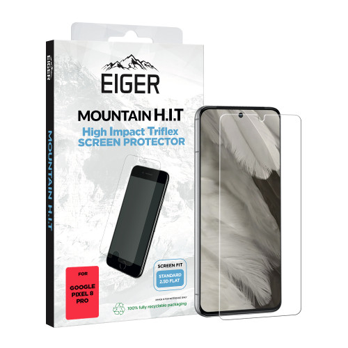 Eiger Mountain H.I.T Screen Protector 1 Pack for Google Pixel 8 Pro