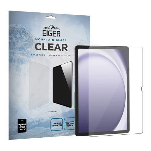 Eiger Mountain Glass CLEAR Tablet Screen Protector GRS for Samsung Galaxy Tab A11+/ A9+ 11