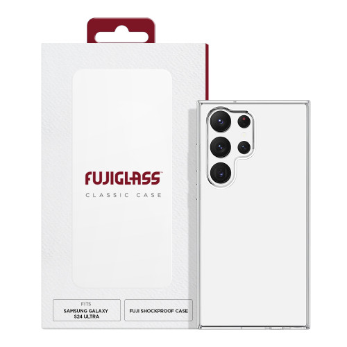 Fujiglass Classic Case for Samsung S24 Ultra in Clear