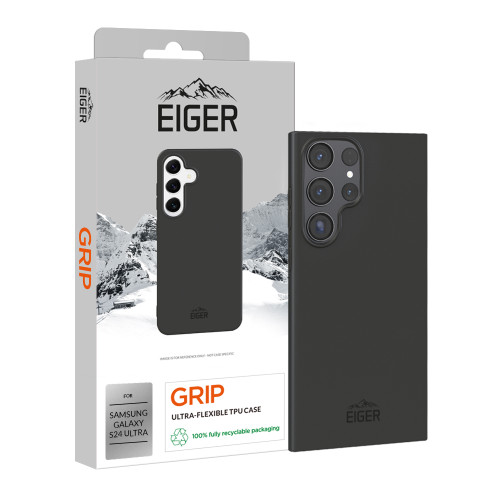 Eiger Grip Case for Samsung Galaxy S24 Ultra in Black