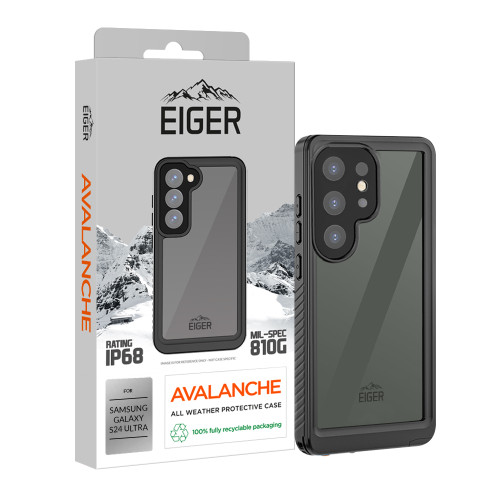 Eiger Avalanche Case for Samsung S24 Ultra in Black
